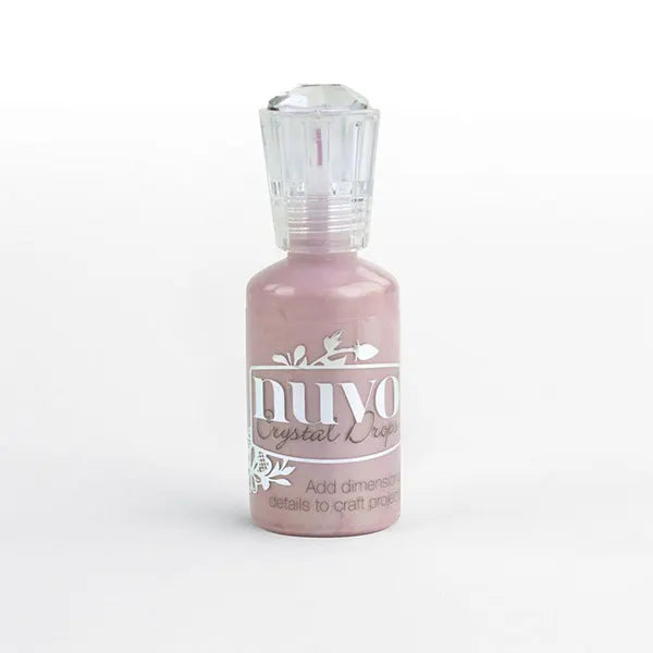Nuvo Raspberry Pink Crystal Drops
